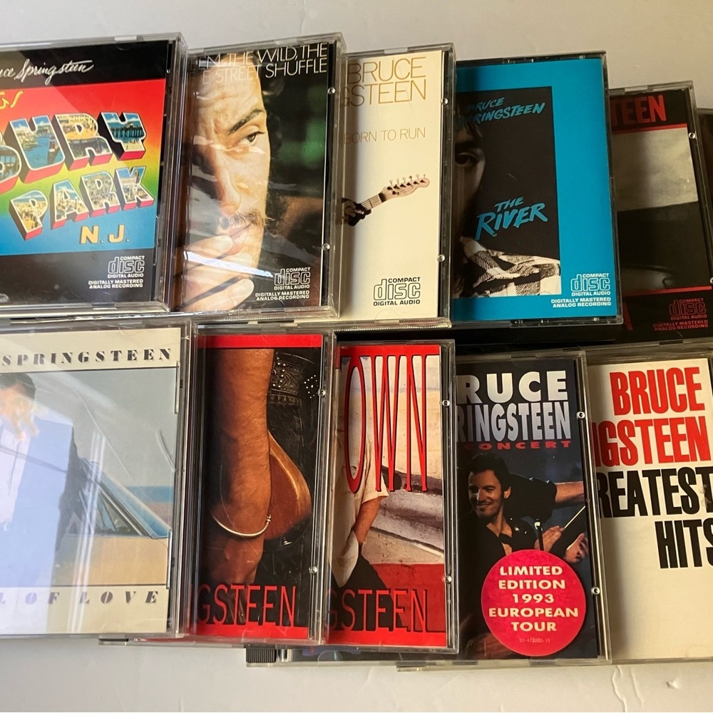 12 Bruce Springsteen CD’s